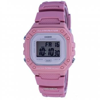 Casio Youth Digital Resin Quartz Women's Watch W-218HC-4A