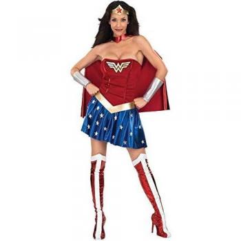 DC Comics - Disfraz de Wonder Woman para mujer, Talla XS adulto