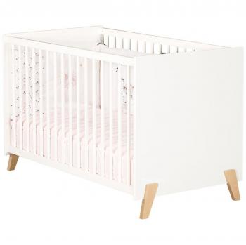 Cuna ajustable para bebés 120x60 cm JOY color natural