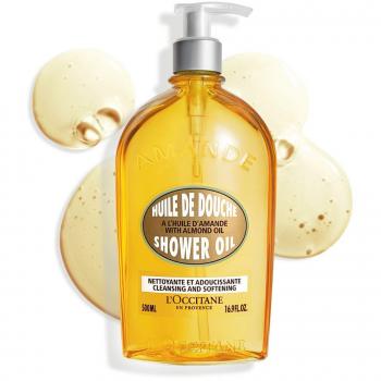 L'Occitane En Provence AMANDE Almond Shower Oil - Nourishing Body Wash (500ml)