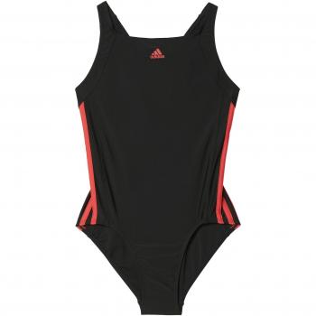 adidas Inf Ec3S 1Pc Y, Traje de Baño para Niñas, Negro