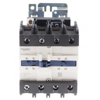 Contactor Schneider Electric TeSys D LP1D80004BW, 80A, 4 polos, bobina 24V CC