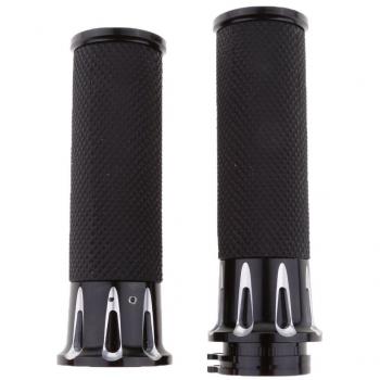 Sharplace 1par Empuñadura de Agarre Montaje de Manillar 25mm de Motocicleta para Harley Dyna Sportster