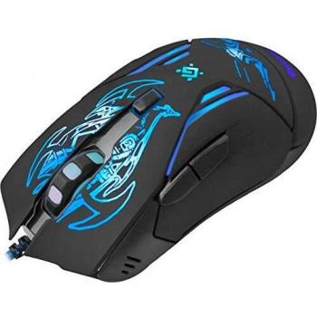 Defender Bionic GM-250L Ratón Gaming Ambidextro Óptico USB tipo A 3200 DPI Negro