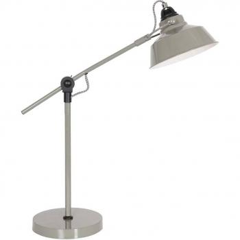 Lámpara de mesa Nové regulable verde metal 18 cm E27 (casquillo grande) 1321G Mexlite