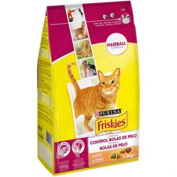 Purina Friskies Hairball Control Cat Food, 1.5 Kg