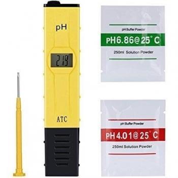 GHB Medidor de PH Digital PH Tester Probador de Múltiples Funciones Portable