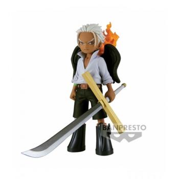 Figura S-Hawk Grandline Series One Piece 12cm, figura de colección, material PVC, escala 1/8, detallada y pintada a mano, incluye base para exhibición