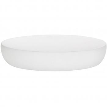 Jabonera de poliresina blanco mate 13,5 x 9 x 2,5 cm Andrea House