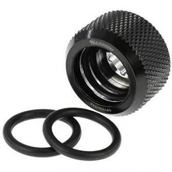Barrow G1/4-14mm OD Twin Seal Hard Tube Compression Fitting - Black