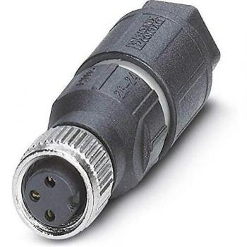Phoenix 1441040 M8 Negro, Plata - Conector