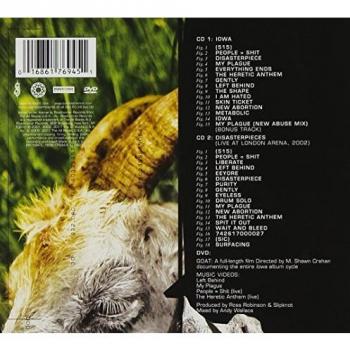 Iowa z 10th anniversary edition dvd included