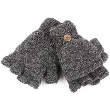 LOUDelephant - Guantes - para mujer gris gris Talla única