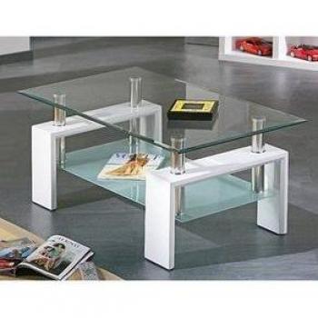 Mesa de Centro Sama Blanco 45x110x60 cm