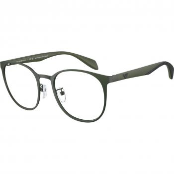 Emporio Armani EA1148 3017 Men's Eyeglasses Green Size 50 (Frame Only) - Blue Light Block Available