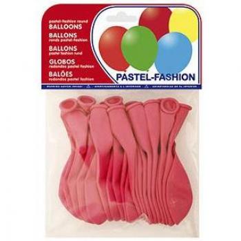 Globo 100% látex biodegradable color fucsia (bolsa de 20 unidades)