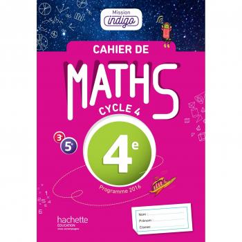 Cuaderno de Matemáticas 4º ESO Misión Índigo - Edición 2017