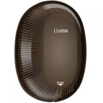 Losdi CJ-5004-BL Dosificador Jabón Espuma Policarbonato, Inox Brillo
