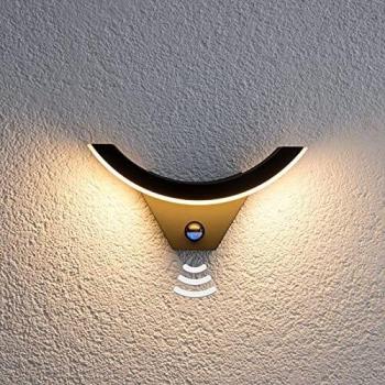 LED Lámpara de pared exterior 'Half'