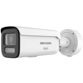 Cámara de Seguridad IP Hikvision Pro Bullet ColorVu 3.0 PoE 4MP 2.8-12mm Exterior IP67 IK10 con Luz Híbrida Inteligente