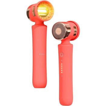 FOREO PEACH 2 Advanced IPL Hair Removal Device - Peach, Pink, Orange, includes cooling prep gel for enhanced comfort during hair removal