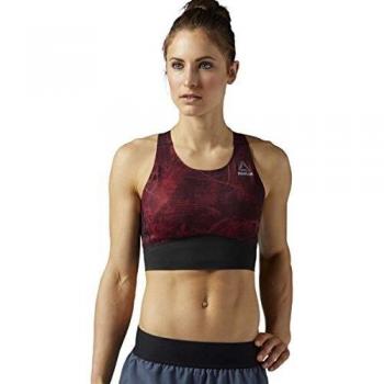 Reebok Combat SG Fight Sujetador Deportivo, Mujer, Morado
