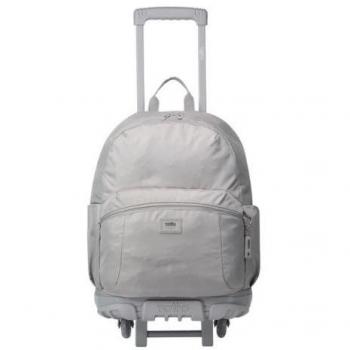 Mochila escolar con ruedas color gris - TOTTO Trik MA03TKI003-23100-G78