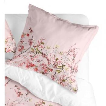 Funda de Almohada Multicolor Chinoiserie Rose 45x110 cm (2 Unidades) para Cama 180/200, 100% Algodón, Calidad de 150 Hilos