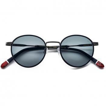 Etnia Barcelona Llafranch Sun Polarized GMBK Anteojos de Sol para Hombre Negros con lentes polarizados