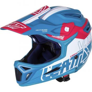 Leatt Dbx 5.0 V12 casco Mixta, color Foncé/Rouge, tamaño 59-60 cm