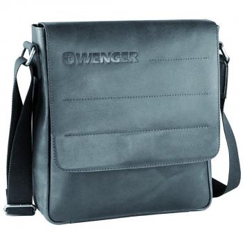 Wenger überschlagtasche Medium Bandolera, negro