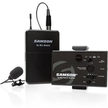 Samson GO MIC MOBILE 1 LAVALIER Sistema Inalámbrico de Solapa con Micrófono Lavalier