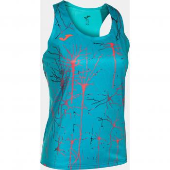 Camiseta sin mangas mujer Joma Elite IX turquesa