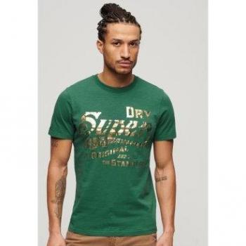 Superdry Camiseta Manga Corta Metallic Workwear Graphic