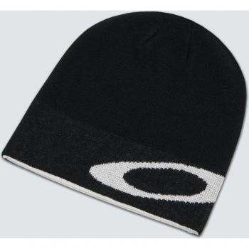 Gorro de lana Beanie Ellipse Oakley negro y blanco