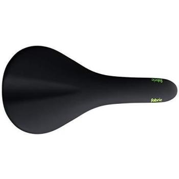 Fabric Fahrradsattel Scoop Elite Flat, Schwarz Grün, FA-SAD-0040
