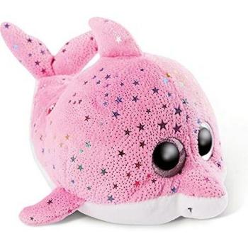 NICI Glubschis: El tierno Original Delfina 15 cm-Juguetes Criaturas Marinas, niños y bebés, Peluches Rosa con Grandes Ojos Brillantes para abrazar y Jugar, Color Blanco,