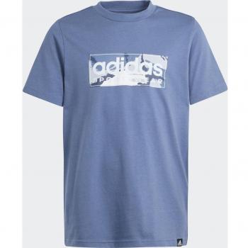 Camiseta de niños Adidas Camo Linear Graphic