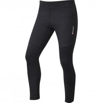Montane - Cordillera Thermal Trail Tights, color negro, talla M