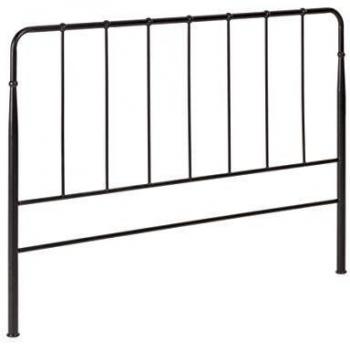 Kave Home - Cabecero Naomy Grafito 168 x 76 cm de Metal para Cama de 150 o 160 cm