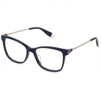 Police VPLF02 Red Men's Eyeglass Frame Ø 50 mm