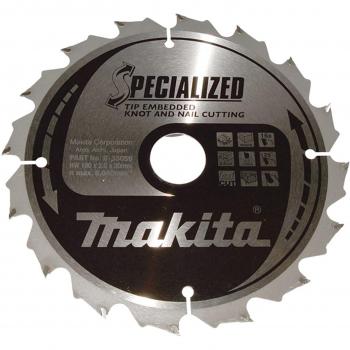 Makita sierra circular 190x30x16z especializada madera (con clavos y nudos)