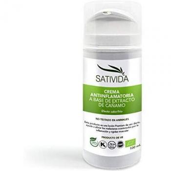 Hemp Cream - Crema Antiinflamatoria a Base de Extracto de Cáñamo Alivia Dolor de Cuello, Espalda, Pies, Hombros, Rodillas, Rigidez Muscular | Efecto Frio - Calor