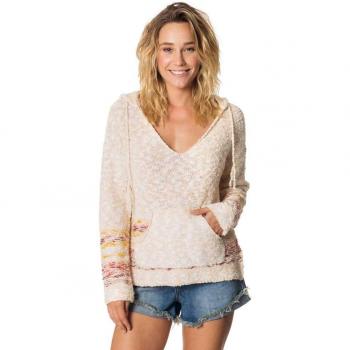RIP CURL Summer Lovin Sweater Sudadera, Mujer, Oatmeal, S
