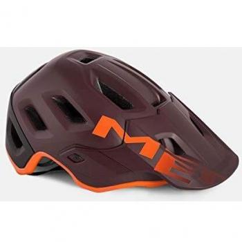 MET M3HM112M0GT1 - Casco, M, Granate - Naranja, Unisex