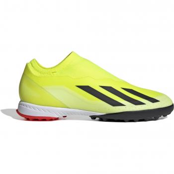 Botas de fútbol adidas X Crazyfast League Ll TF, tipo: Botas de fútbol, características: diseño laceless, suela TF (turf), material sintético ligero, ajuste ceñido para mayor control del balón