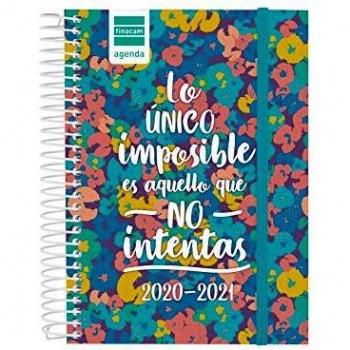 Finocam - Agenda Curso 2020-2021 Octavo- 1 Día Página Secundaria Imposible Español, 8º - 120 x 164