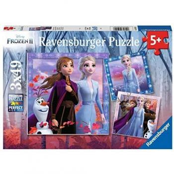 Ravensburger Disney Frozen 2 Puzzle Set - 3 x 49 Pieces, The Journey Begins