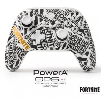 PowerA Wireless Gaming Controller for PC - Multi-Color Fortnite Edition