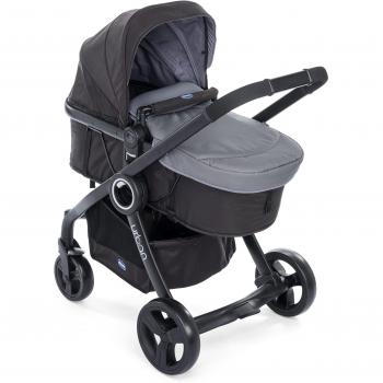Chicco Urban Color Pack - Set de accesorios: capota + cubrepiernas + kit confort, color gris